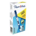 Paper Mate Clear Point MechPencil, 0.7mm, HB #2.5, Black Lead, Blue Barrel, PK12 56043